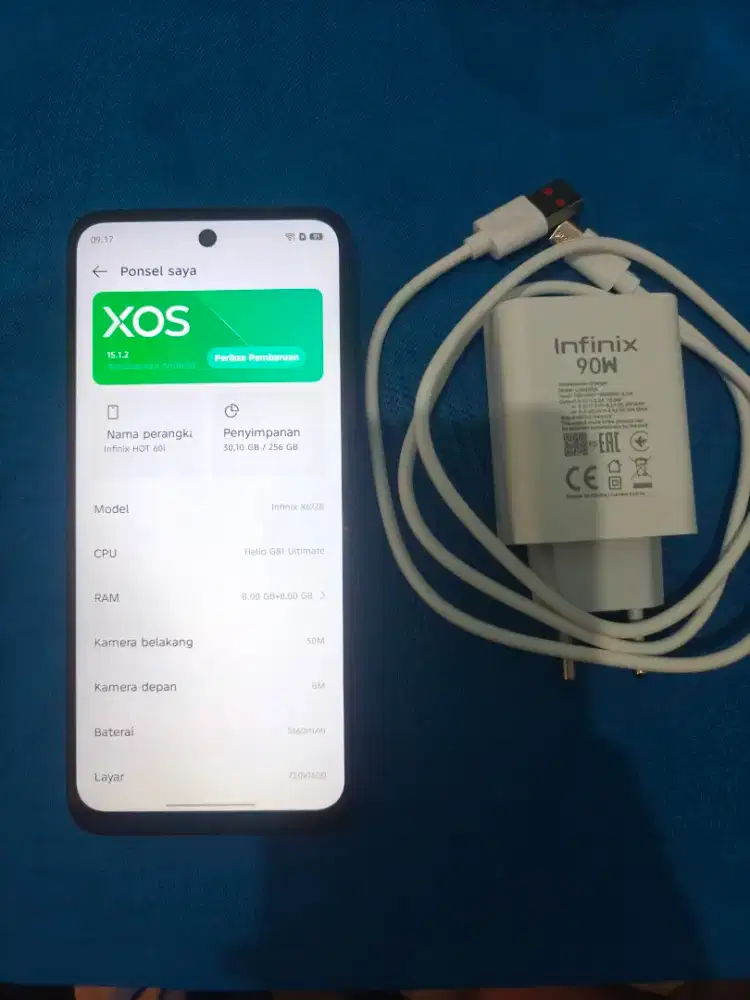 Infinix hot 60i 8+8/256