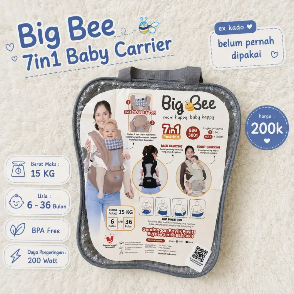 Gendongan bayi big bee