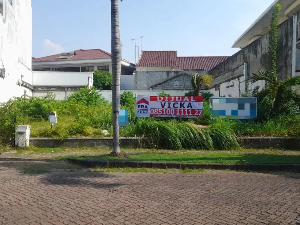 Dijual Kavling di Pantai Mutiara,Luas 477M2,Bentuk Ngantong, SHM