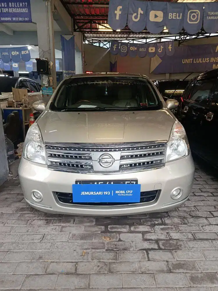 NISSAN 2008 LIVINA HWS 1.8 AT GOLD
JL.RAYA JEMURSARI MOBIL 1717