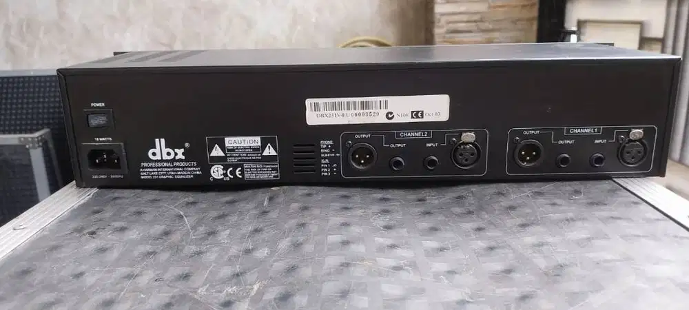 Dijual cepat EQualizer dbx 231
