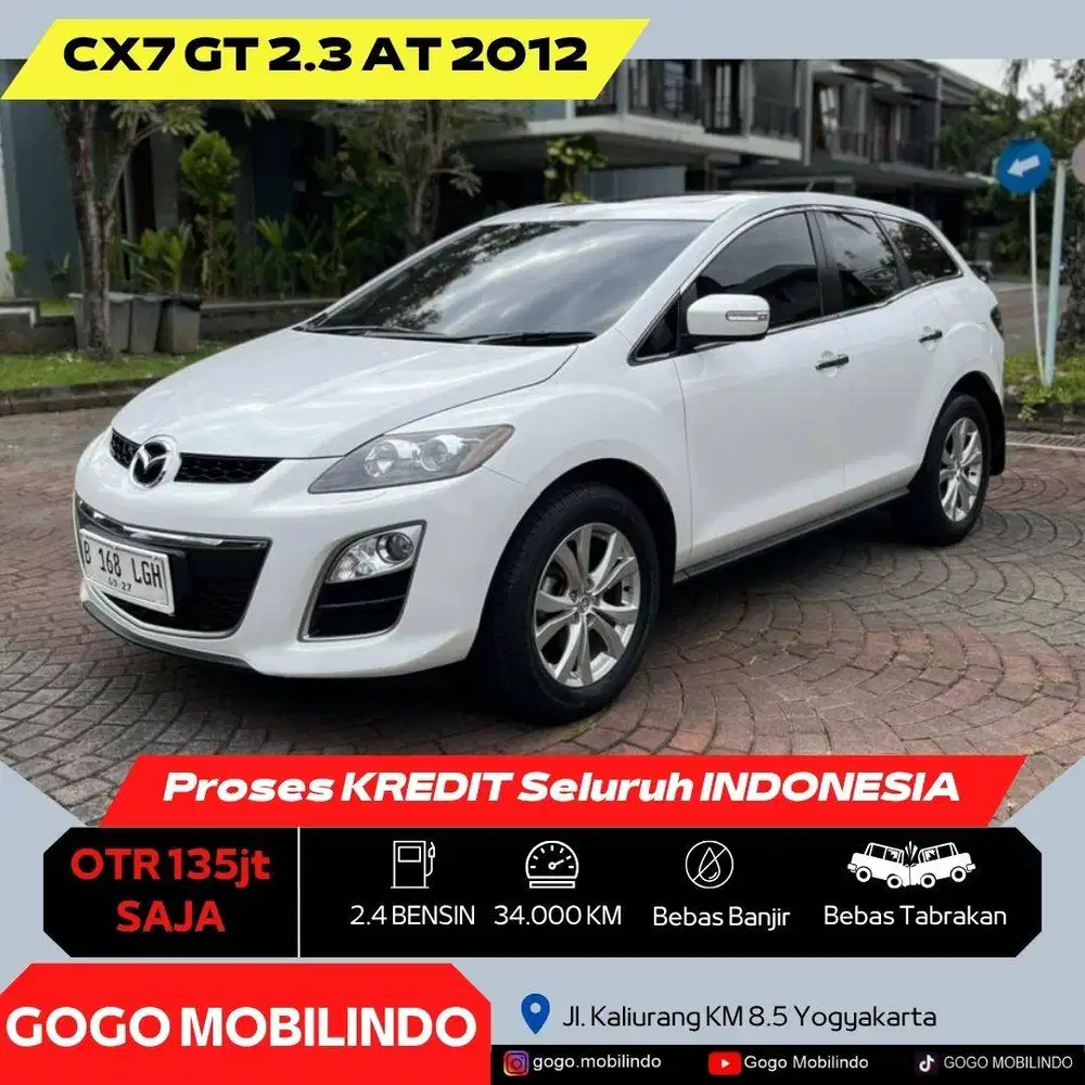 Mazda CX7 GT Matic 2012 SUNROOF ANTIK DP minim Harrier