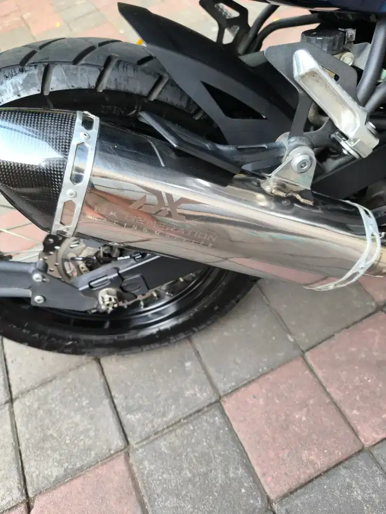 KNALPOT / MUFFLER VERSYS 250 / 300 RACING