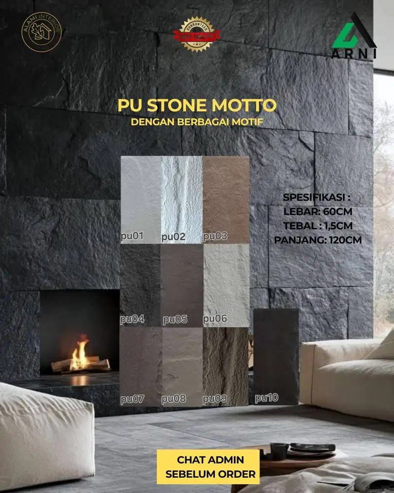 PU STONE BY MOTTO