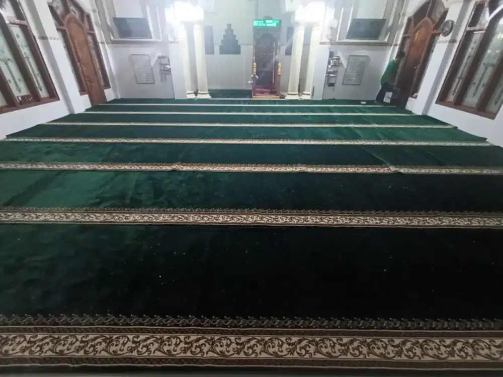 JUAL KARPET MASJID SEMI IMPORT TEBAL HARGA GROSIR
