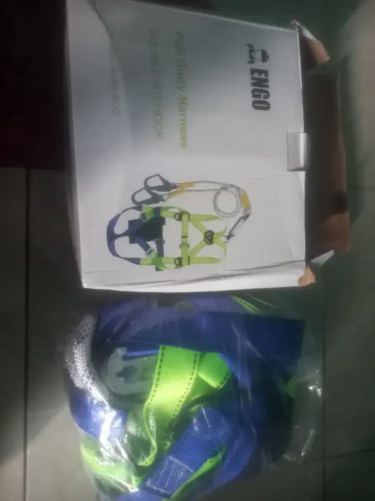 Body harness double hook baru