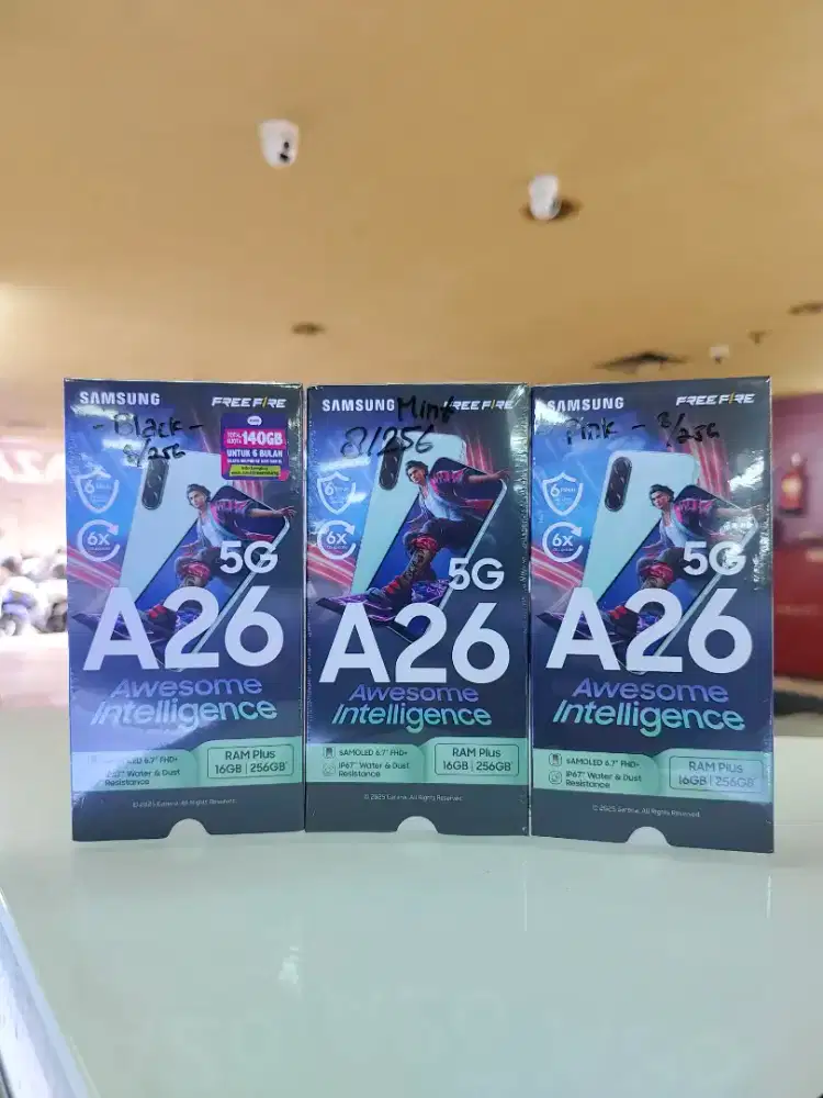 PROMO SAMSUNG GALAXY A26 5G 8/256 NEW GARANSI RESMI