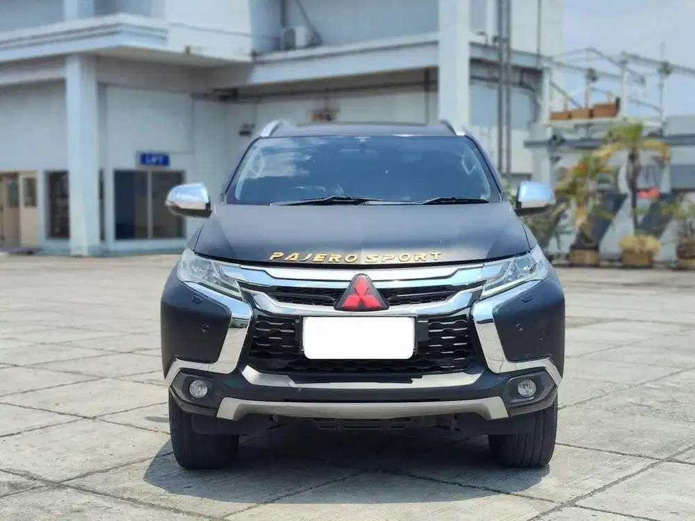 DP 25JT SAJA PAJERO SPORT DAKAR AT MATIC AUTOMATIC 2018 HITAM DIESEL