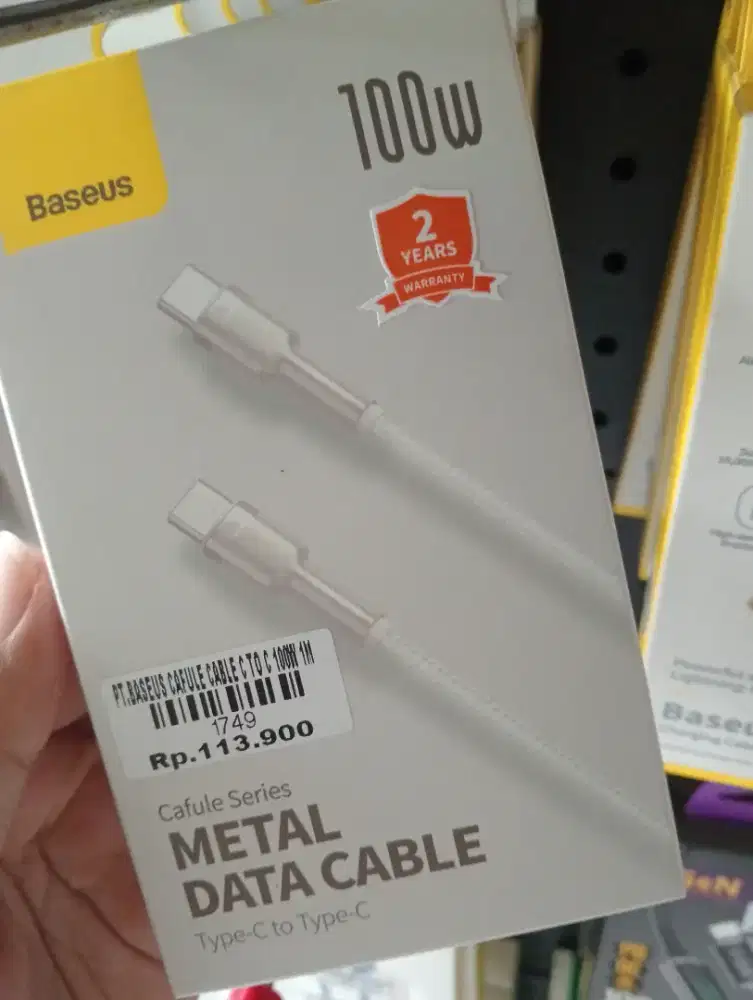 PT.BASEUS CAFULE CABLE C TO C 100W 1M
