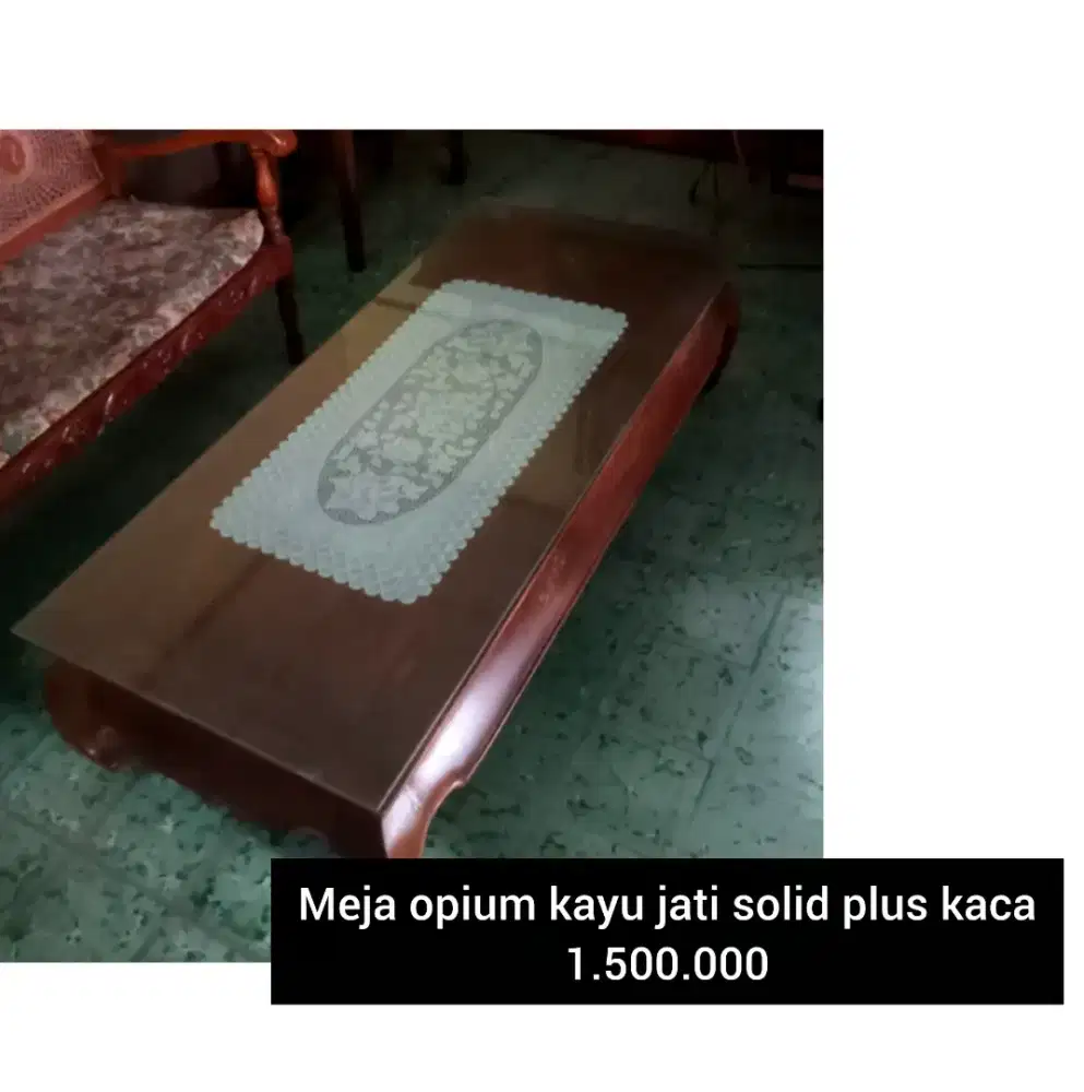 Meja opium jati