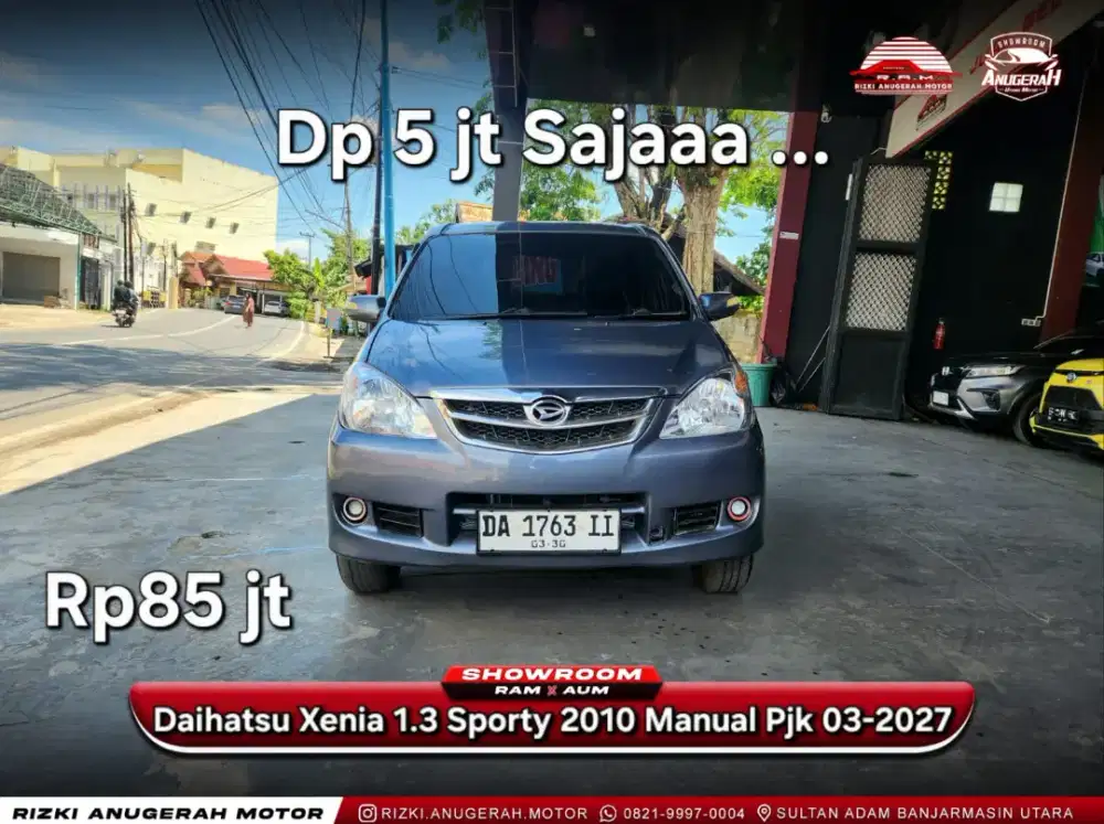 Dp ringan Daihatsu Xenia 1.3 Sporty 2010 Manual MT