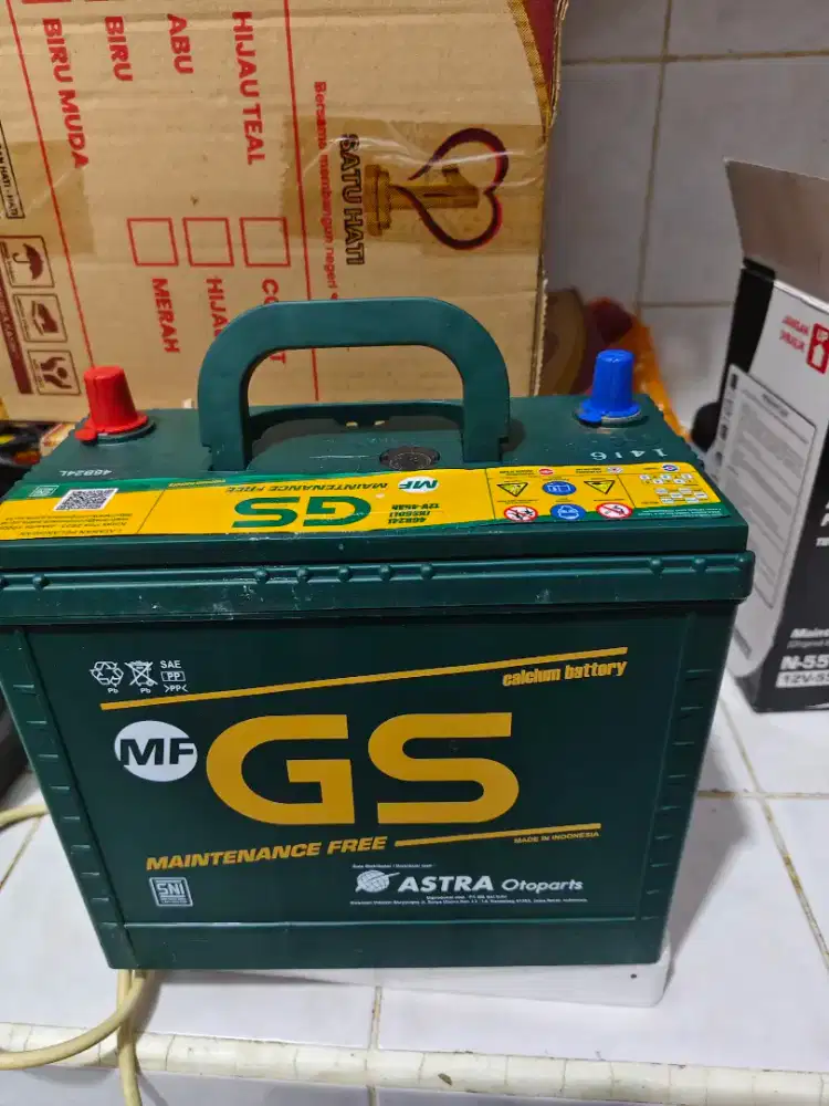 AKI GS NS60L / 46B24L BARU TAPI TIDAK COCOK SALAH BELI