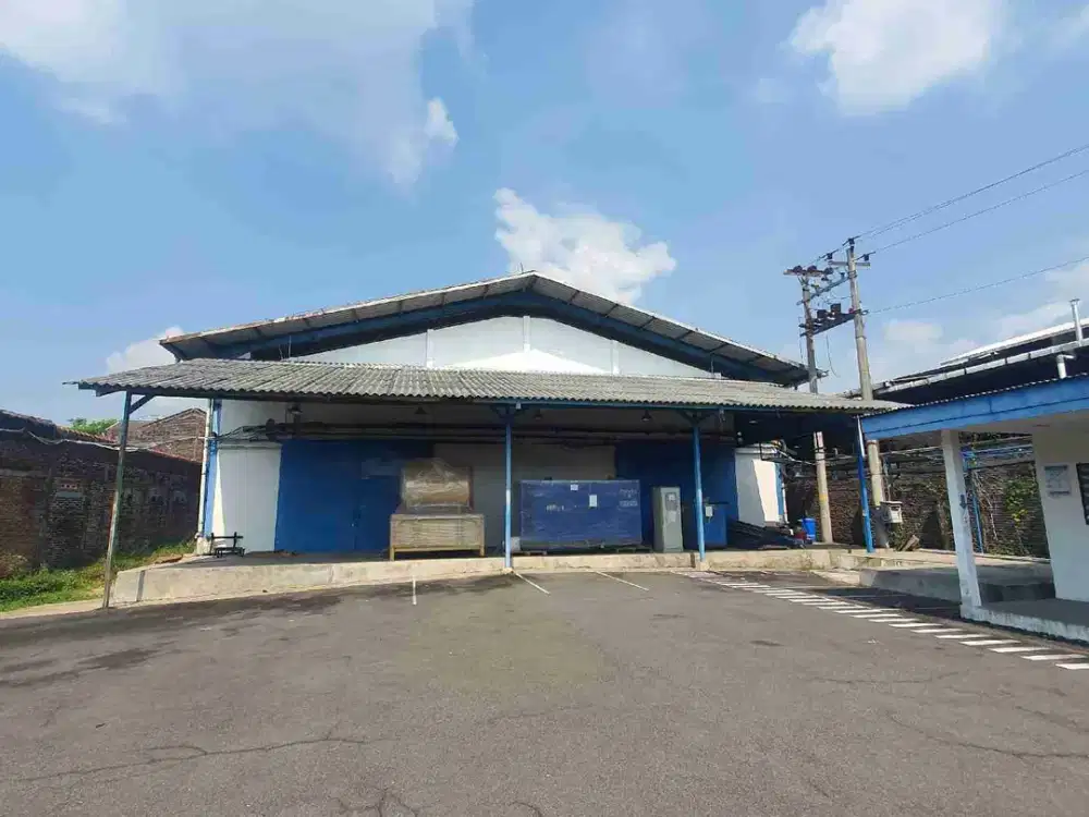 Disewakan Gudang Zona Industri Lokasi Jaten, Karanganyar Luas 8000M2
