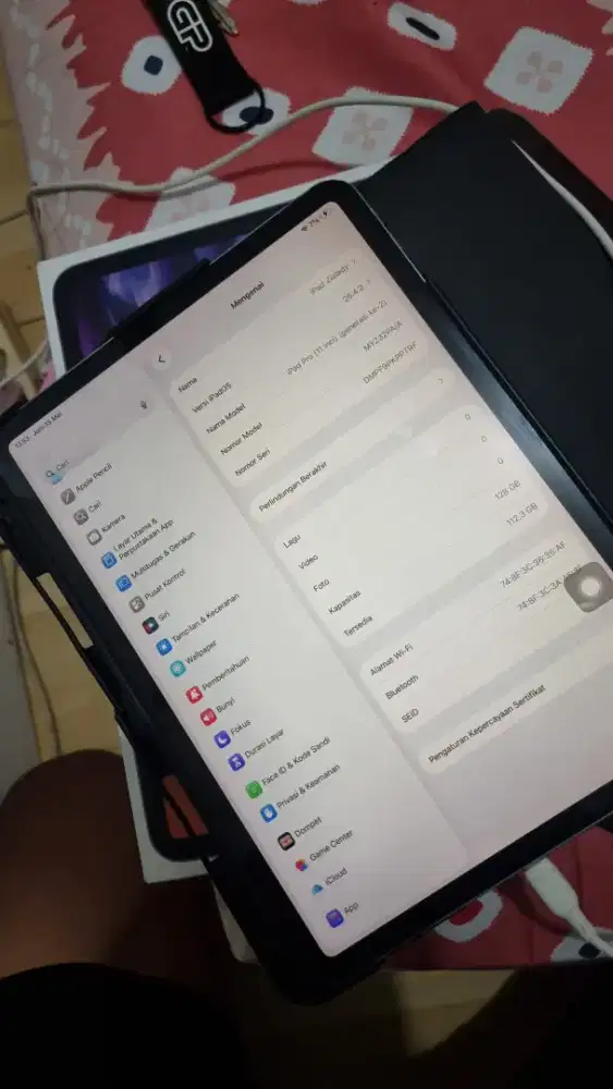 Ipad pro 2nd ram 128 wifi onli