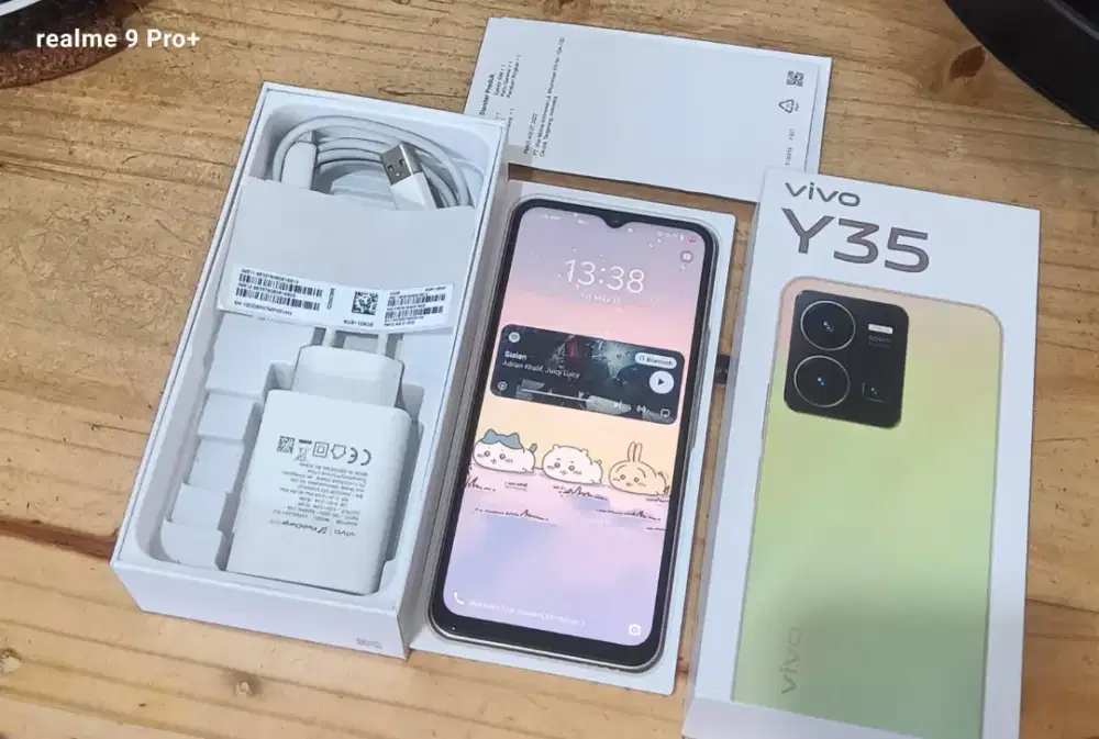 Hp Vivo Y35 masih segel mulus normal jaya siap pakai