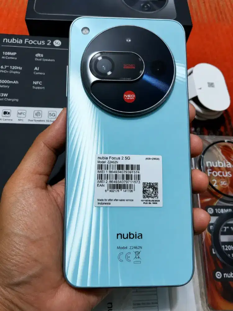 ZTE Nubia Focus 2 5G (Ram 8/256) Mulus Nominus