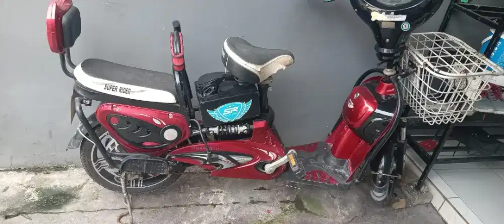 Sepeda listrik aki soak