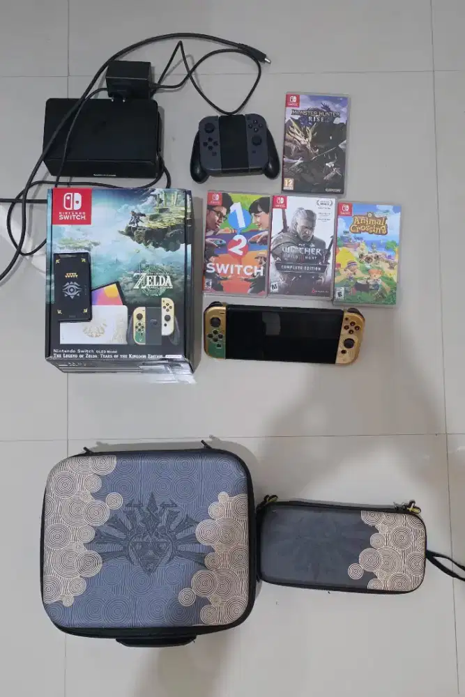 Nintendo Oled Zelda Version