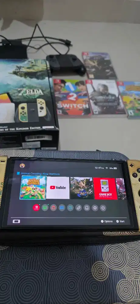 Nintendo Oled Zelda Version