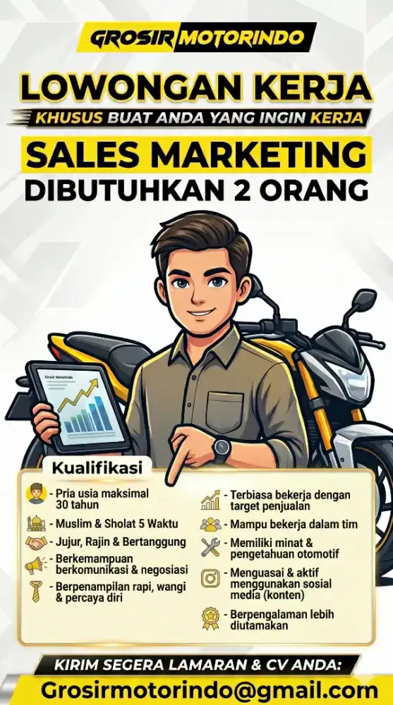 KHUSUS BUAT ANDA YANG INGIN KERJA