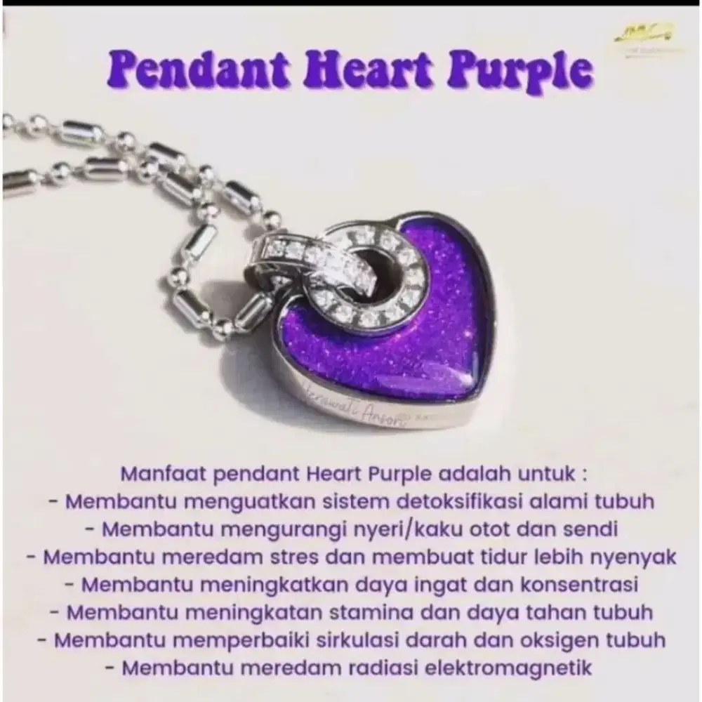 Pendant MCI Warna Ungu (Purple)