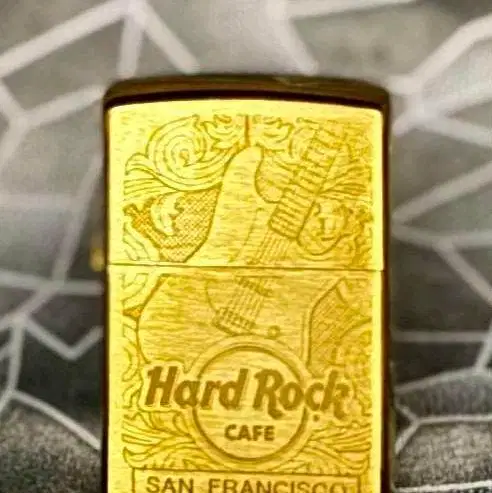 Zippo Original Hard Rock Cafe San Francisco Gold Edition –October 2019