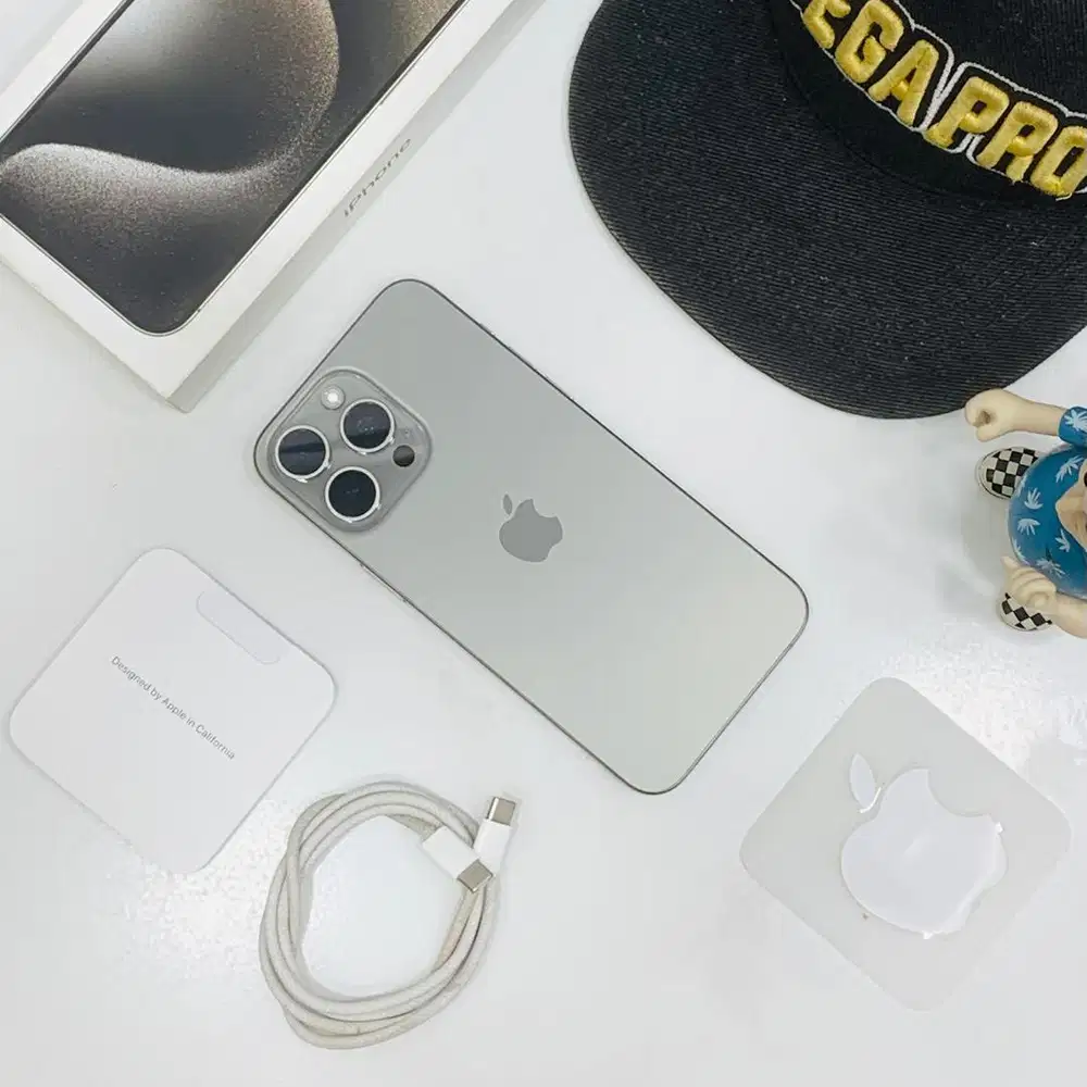 Iphone 15 promax 256 gb natural titanium