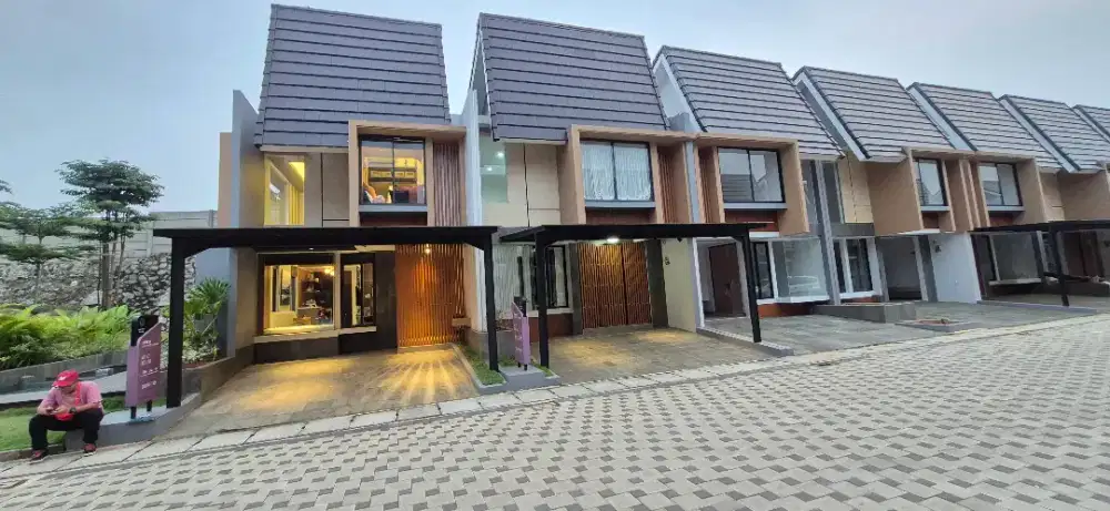 Rumah siap huni, 2 lantai full bata merah, promo 2,5jt langsung proses