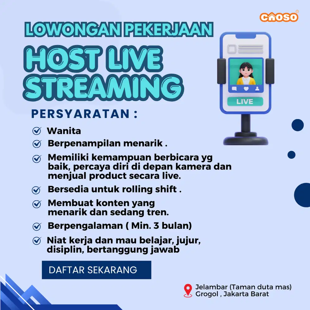 HOST LIVE STREAMING