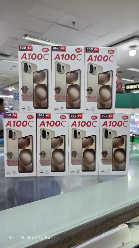 Itel A100c ram 3gb/64gb & 4gb/64gb baru segel resmi bisa TT kredit