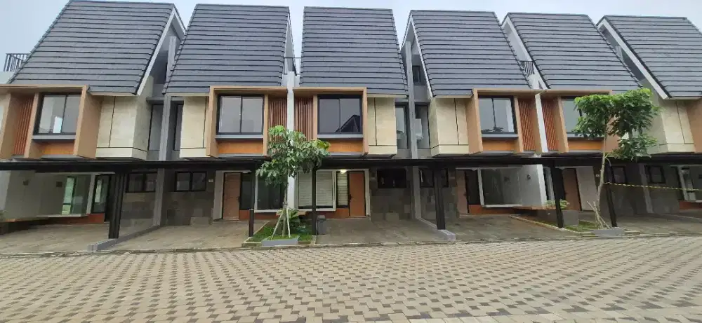 Rumah siap huni, 2 lantai full bata merah, promo 2,5jt langsung proses