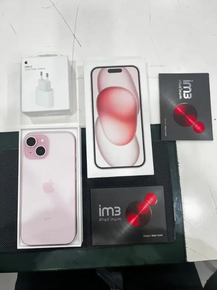 IPHONE 15 128GB RESMI IBOX