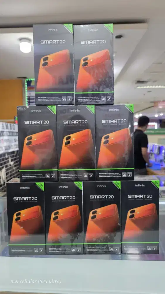 Infinix smart 20 nfc ram 4gb/64gb & 4gb/128gb baru segel bisa TT kredi