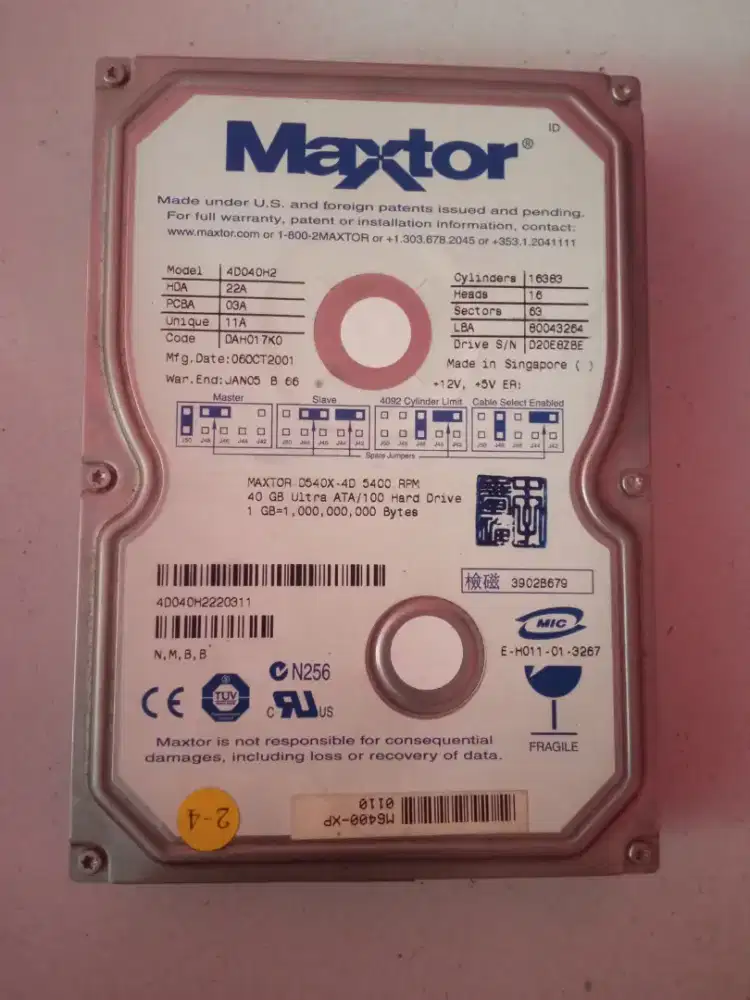 Hardisk Komputer