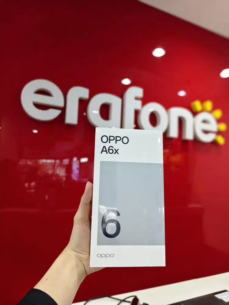 OPPO A6x CICILAN RINGAN SYARAT KTP, PROMO 0%