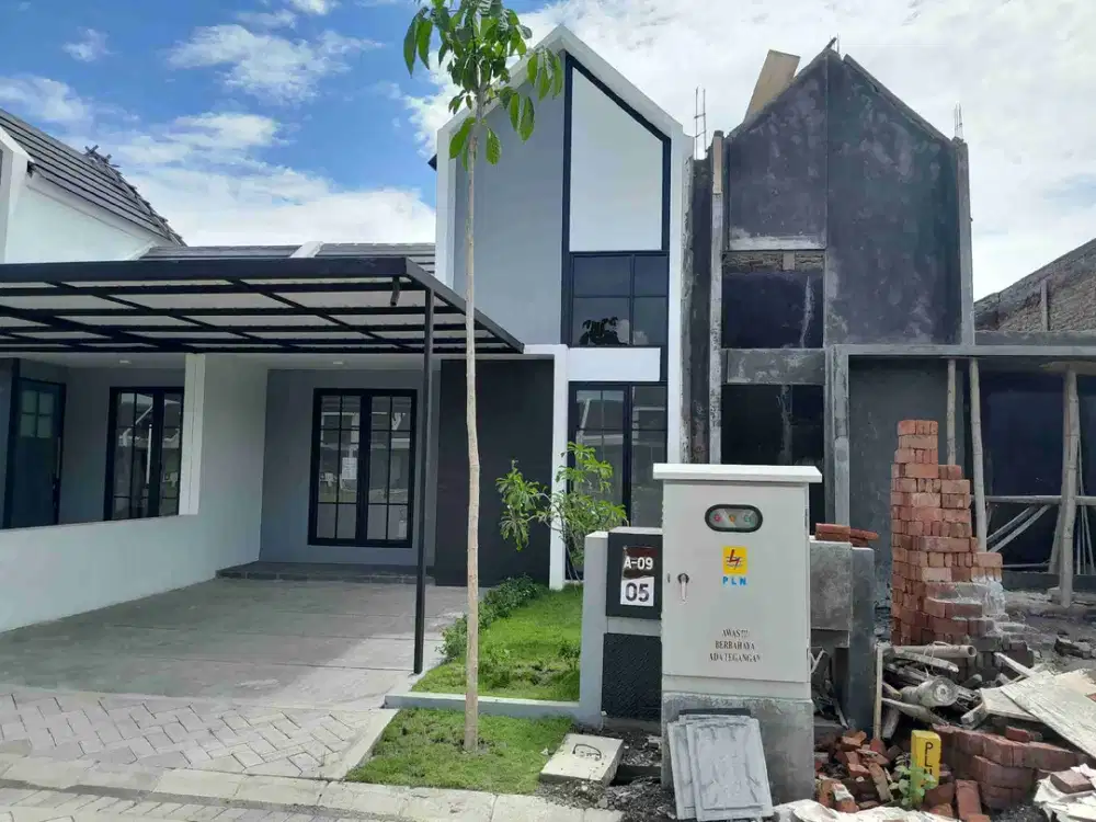 Rumah baru ,tanpa Dp , angsuran 2 jt an , sidoarjo