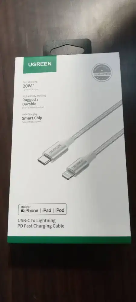 Ugreen Cable USB Type-C to Lightning Nylon 1M 70523