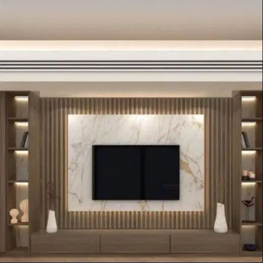 bacdrop tv elegan terjangkau