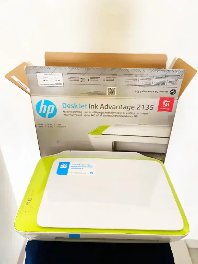 HP Printer Deskjet Ink Advantage 2135  Wifi Original Garansi Resmi