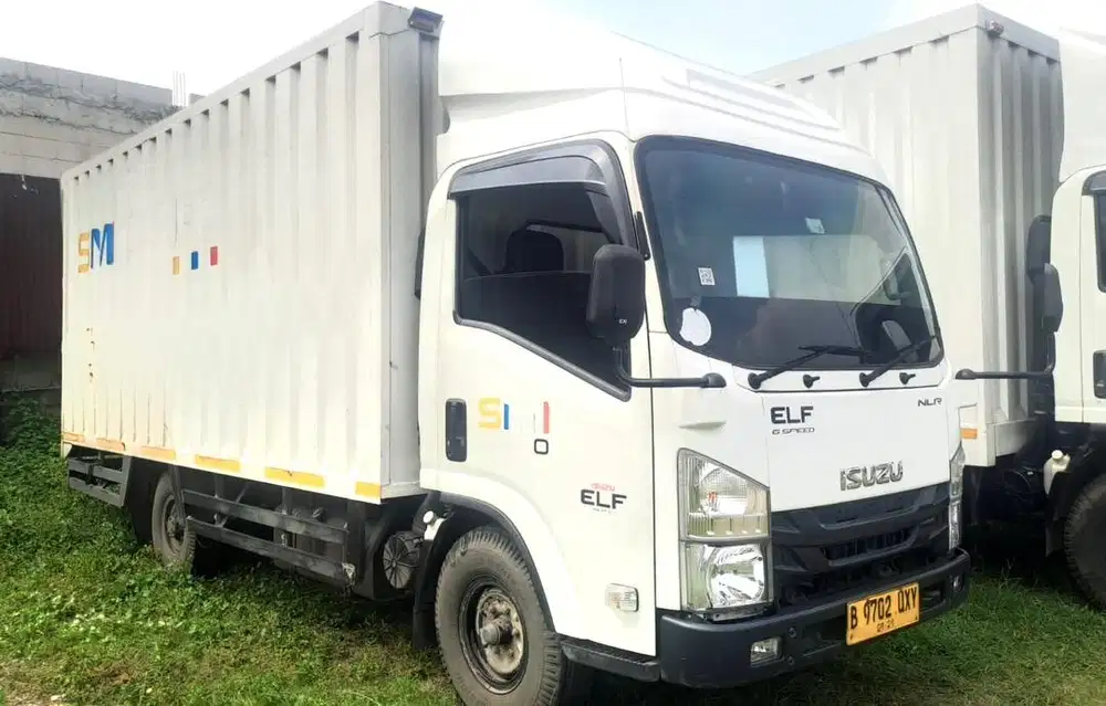 Bok 4,7mtr MURAH CDE LONG engkel Isuzu elf NLR L box besi 2024 bok