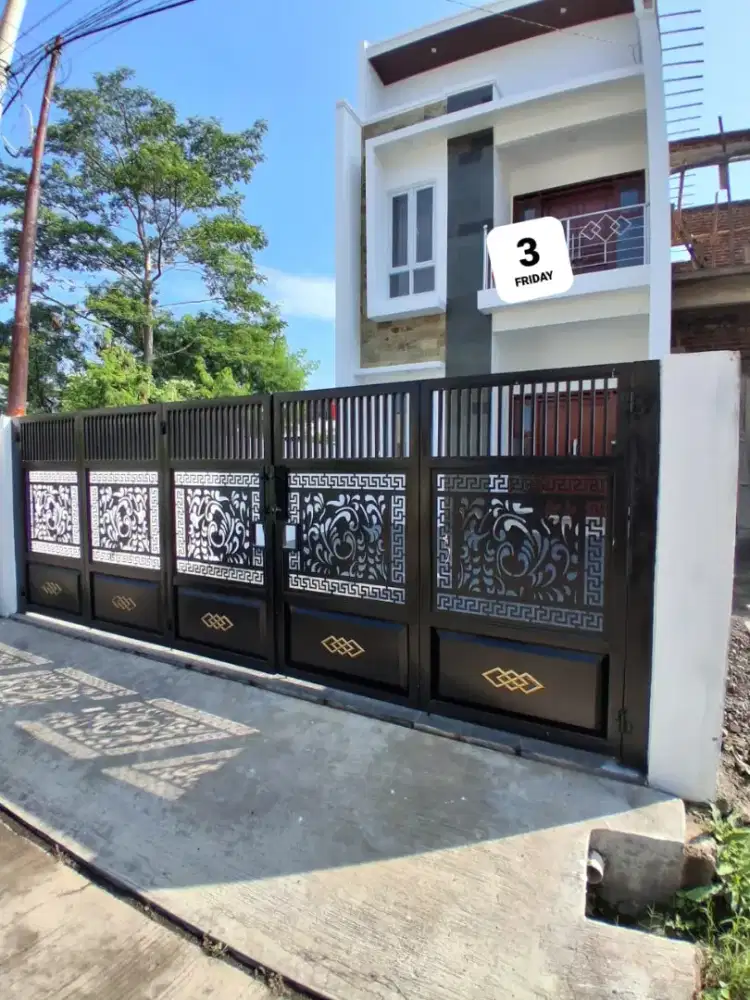 Rumah baru American style di komplek  Cisaranteun arcamanik Shm