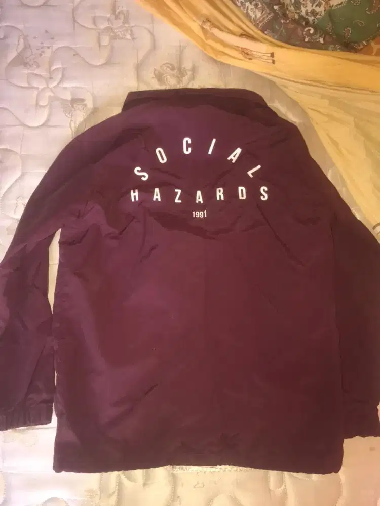 roughneck coach jacket & eastern wood hoodie