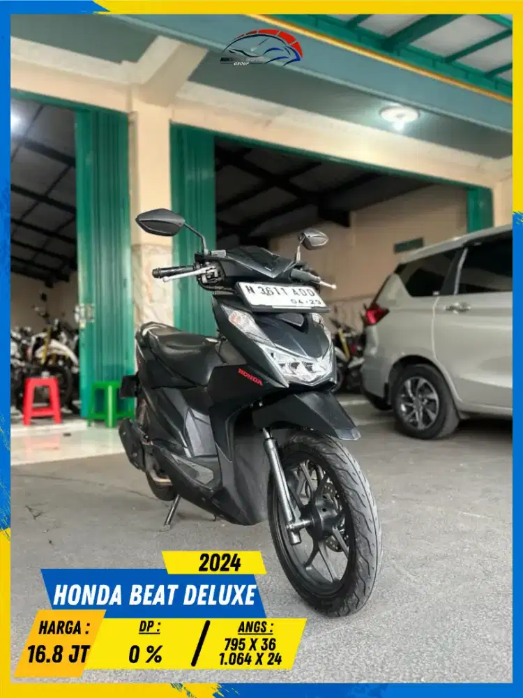 HONDA BEAT DELUXE 2024 READY GASS BOLOH HIKMAH MOTOR KEPUH MALANG