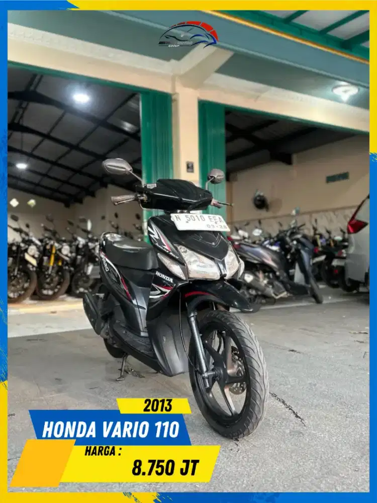 HONDA VARIO 110 2013 SIAP PANTAU BOSSKU HIKMAH MOTOR KEPUH MALANG