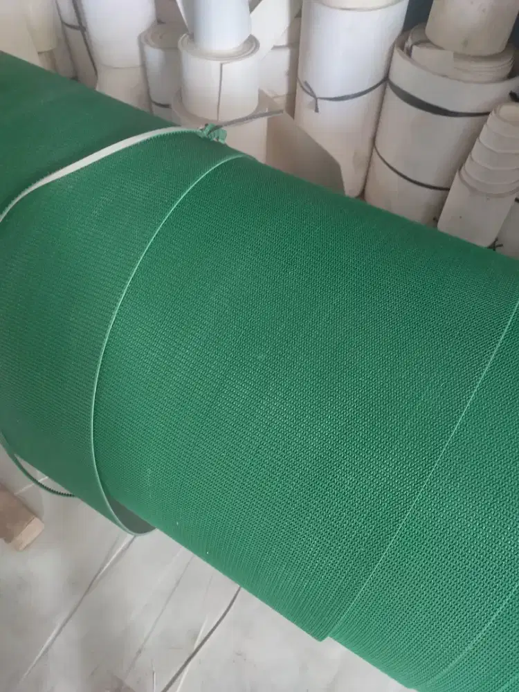 Belt Roughtop Hijau PVC 5mm (ukuran custom)