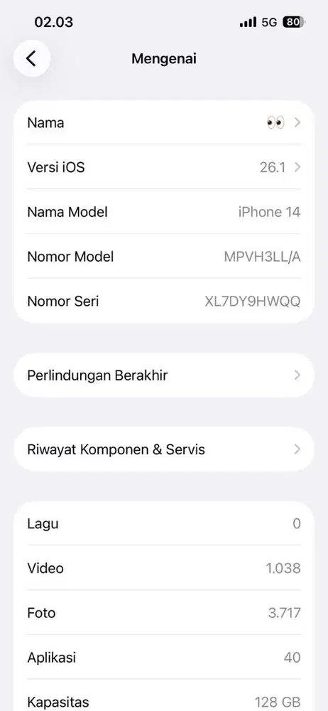 iphone 14 128GB