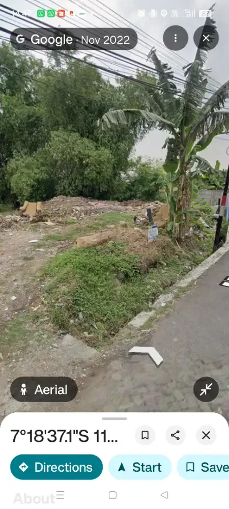 Jual tanah kotak di wiyung