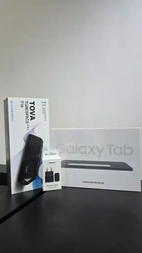 Galaxy Tab S10 Lite 5G 6/128GB. Promo Free Travel Adaptor 25 + Speaker
