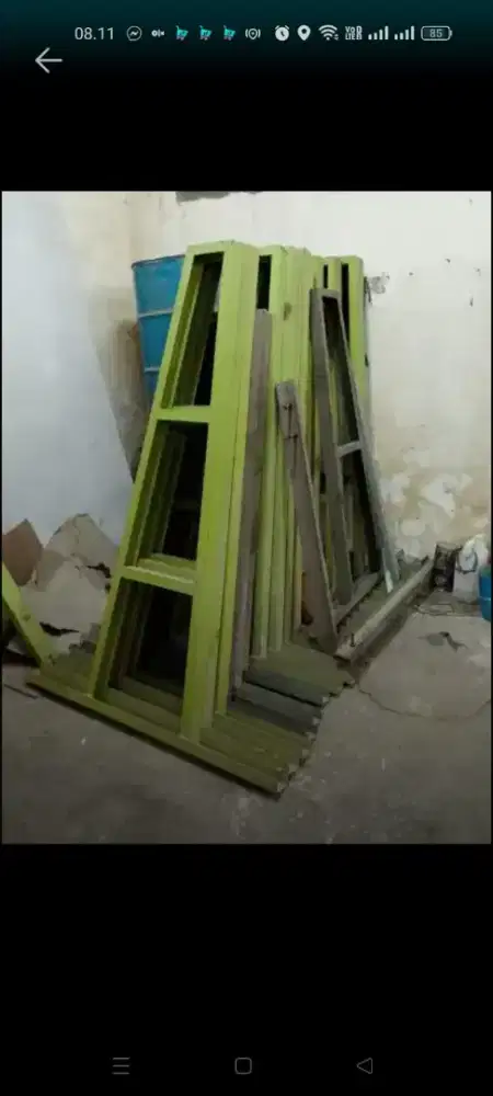 RAK BESI SIKU UTK SANDARAN MARMER