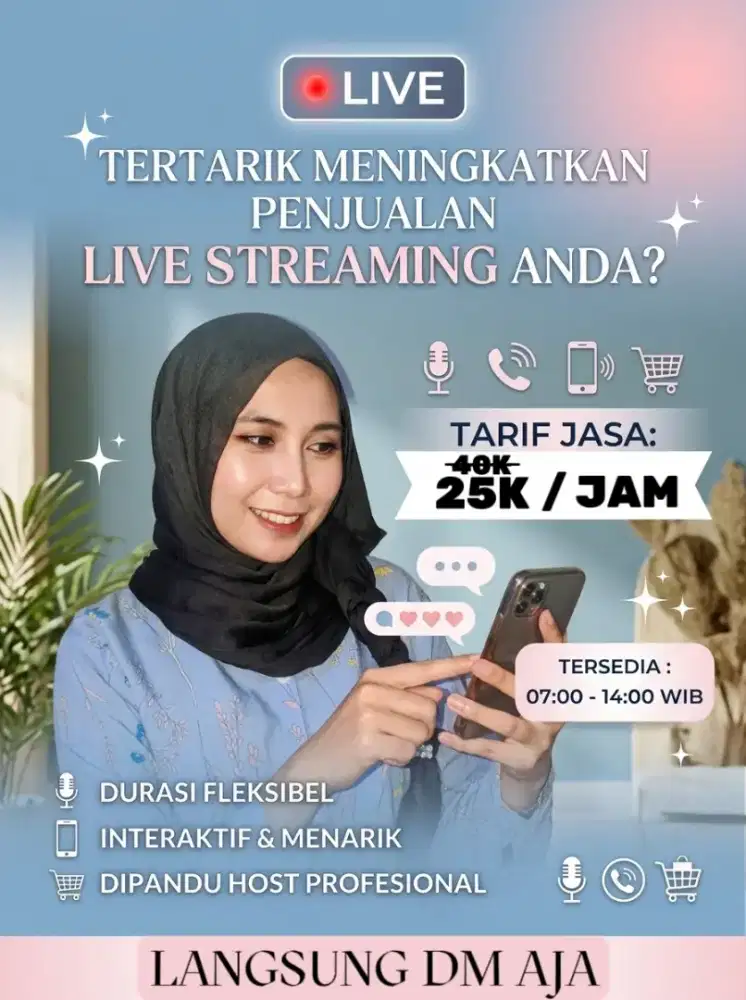 Host live streaming